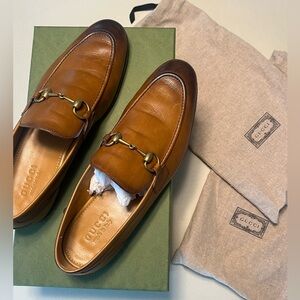 Gucci - Mens Jordan’s leather loafers